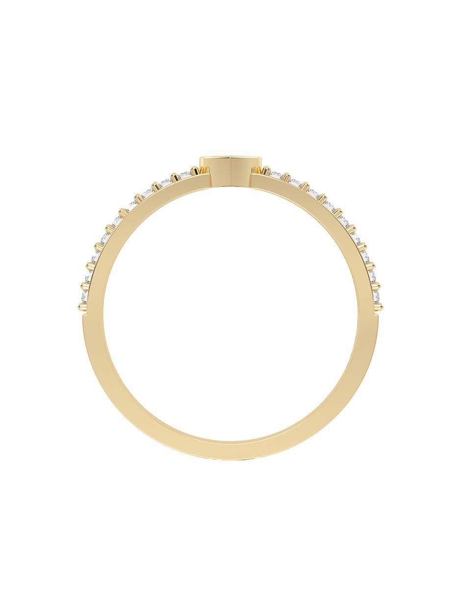 Anillo "de (si aplica)" corazón abba joyas sin familia no aplica 10 k "de" oro zirconia pulido