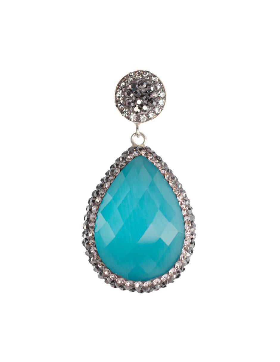 Dije de gota Queen Farah de plata P 925