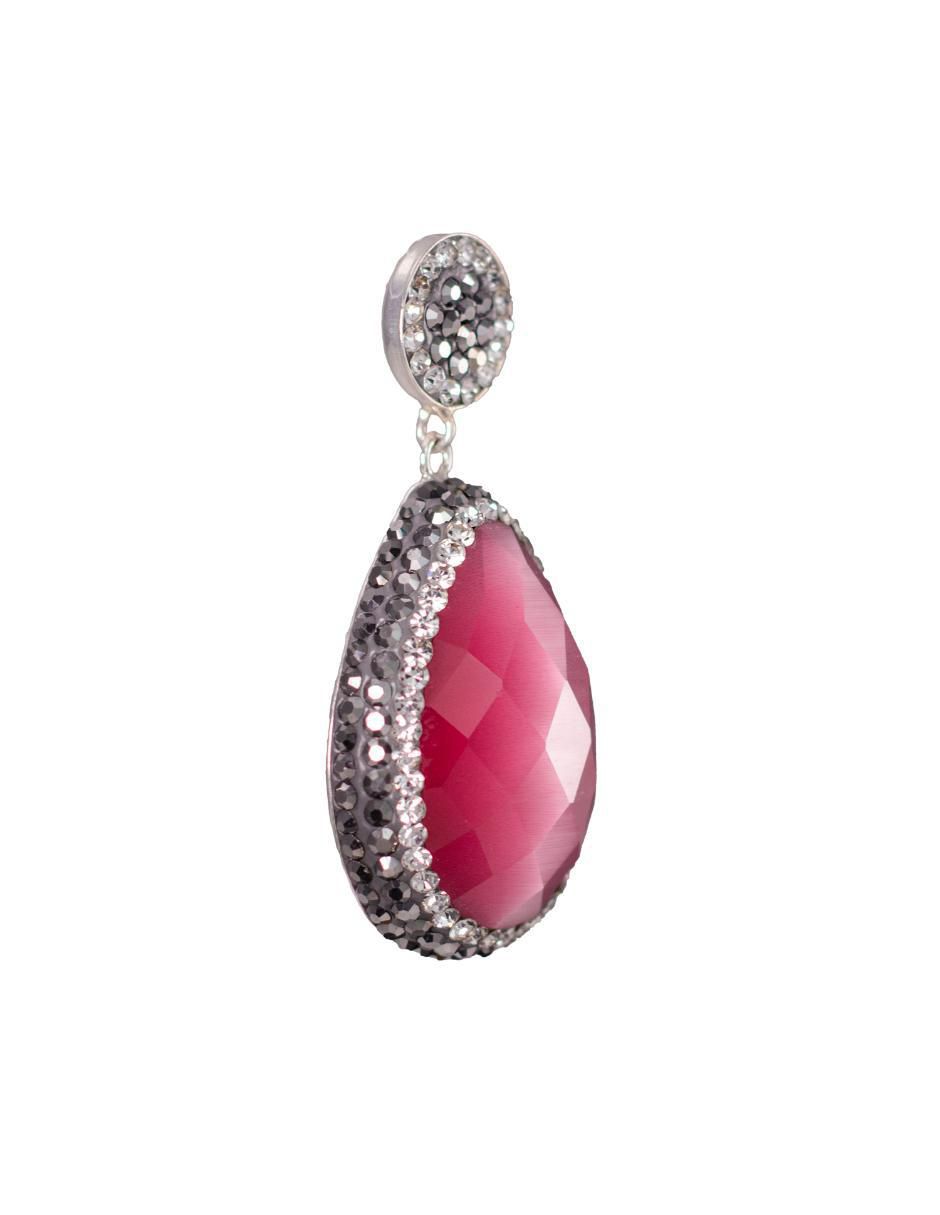 Dije de gota Queen Farah de plata P 925 4