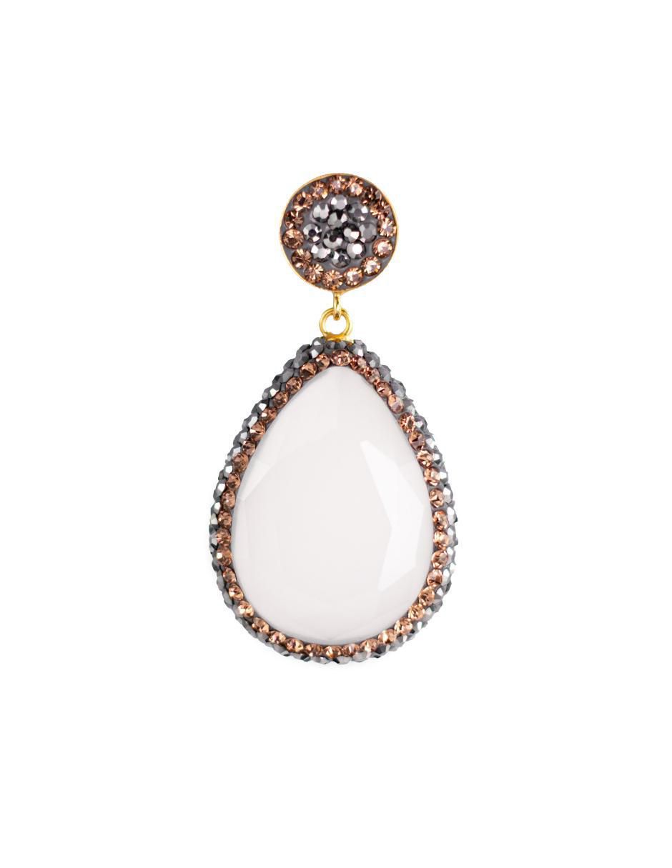 Dije de gota Queen Farah de plata P 925 ojo de gato Dije de gota Queen Farah de plata P 925 ojo de gato
