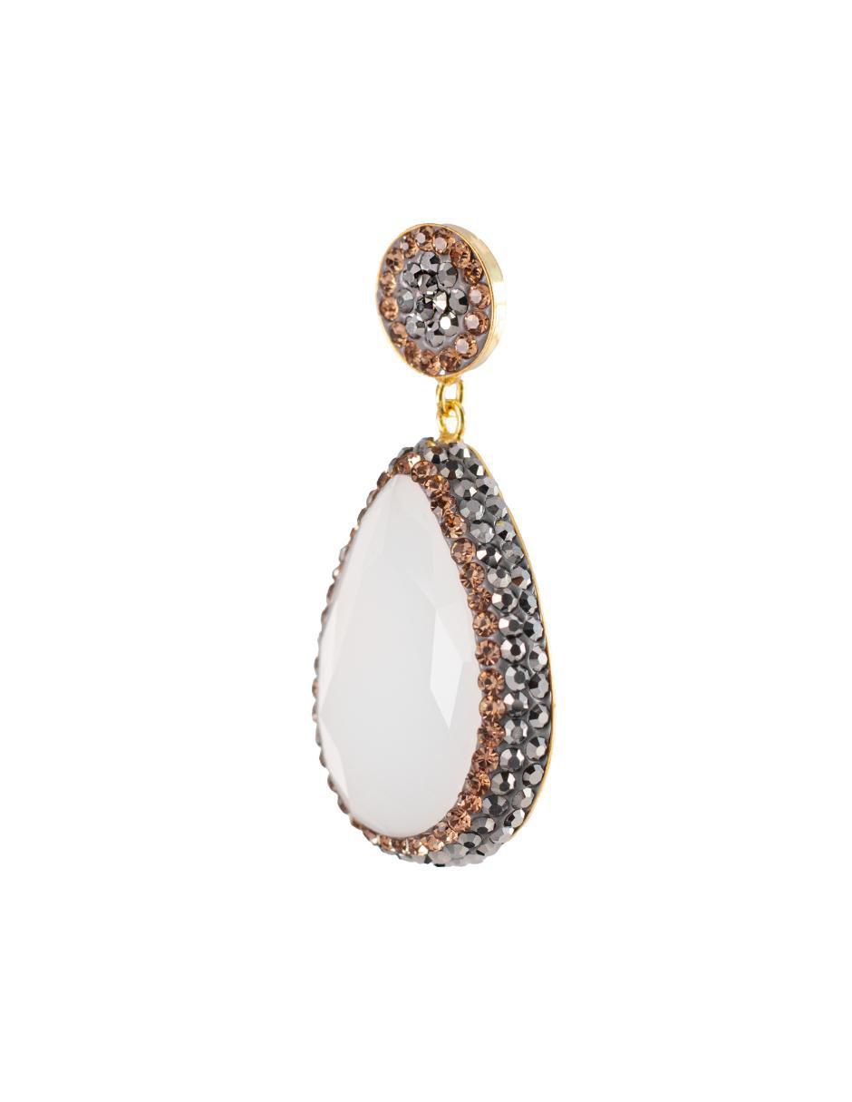 Dije de gota Queen Farah de plata P 925 ojo de gato 4