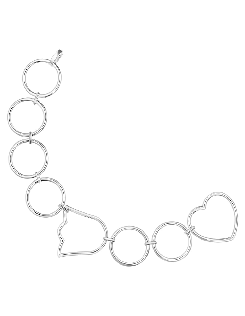 Pulsera de plata Con P 925 Straight 2