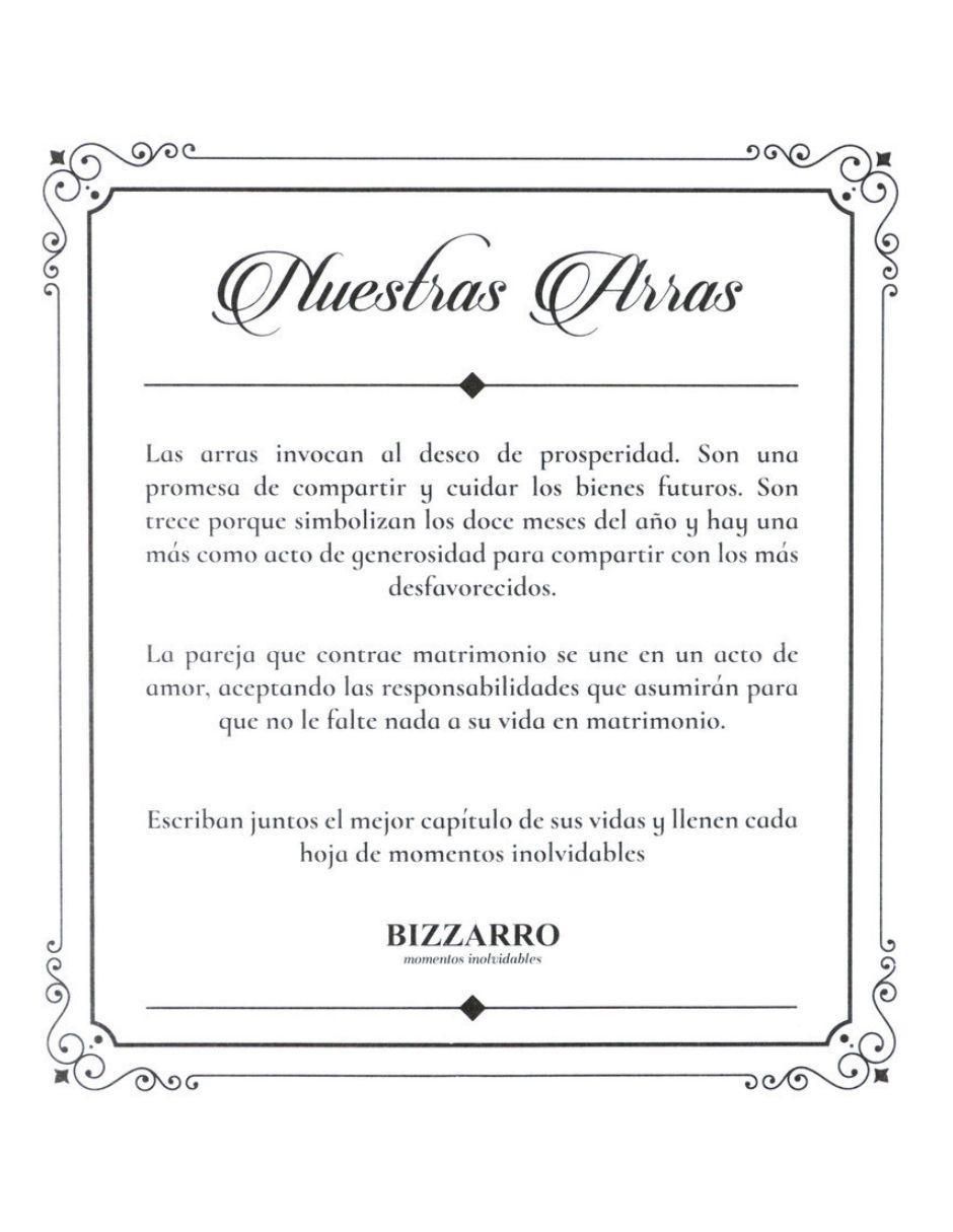 Arras matrimoniales de plata P 925 6