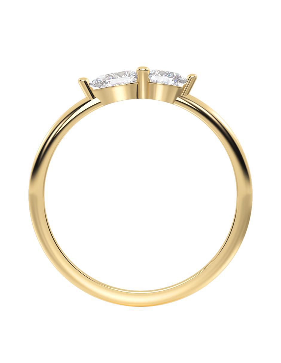 Anillo "de (si aplica)" ninguna abba joyas sin familia no aplica 10 k "de" oro zirconia brillante