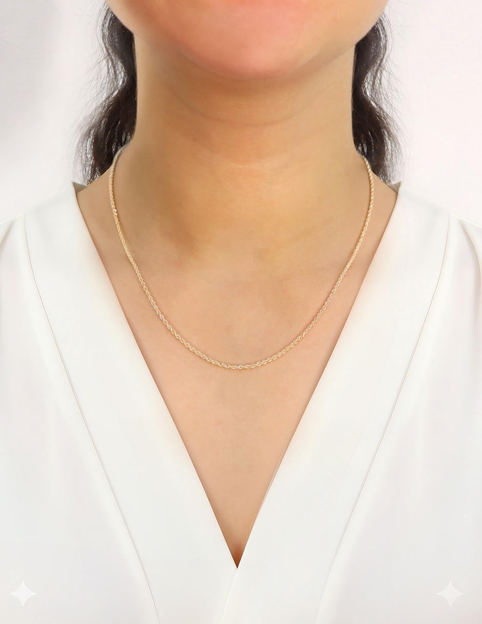 Cadena de oro amarillo 14 K 4