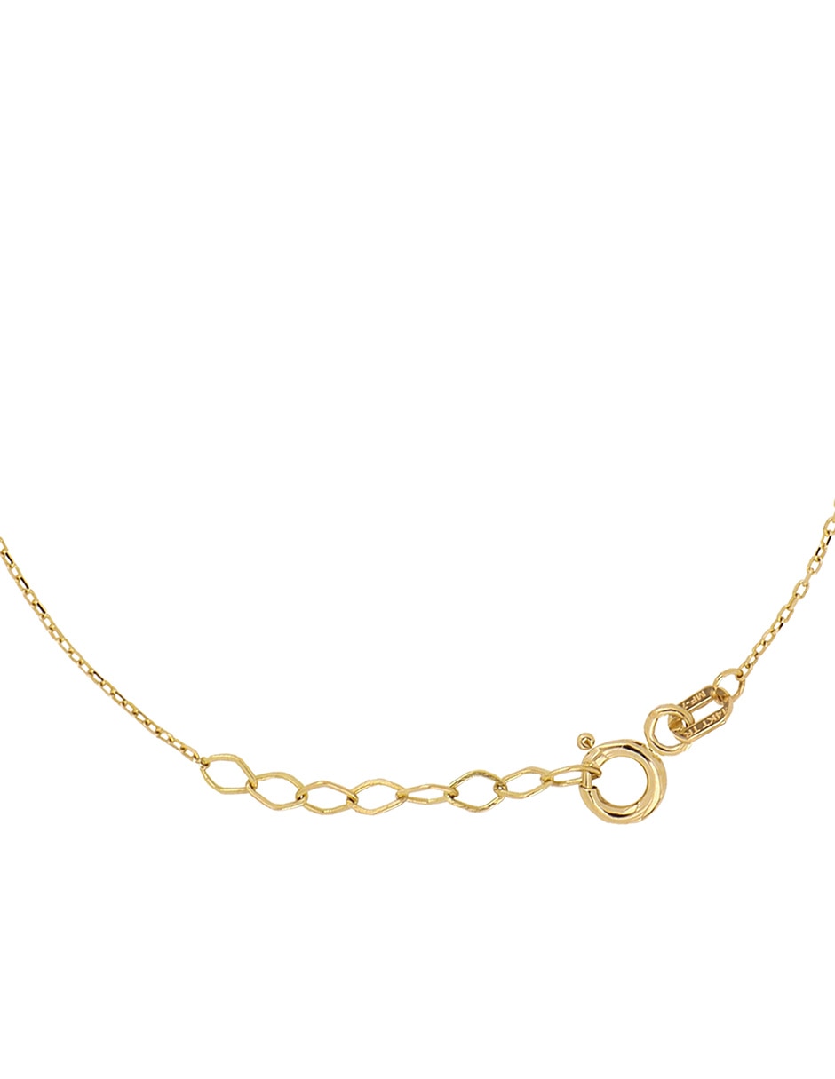 Pulsera de oro amarillo 14 k acabado pulido 3