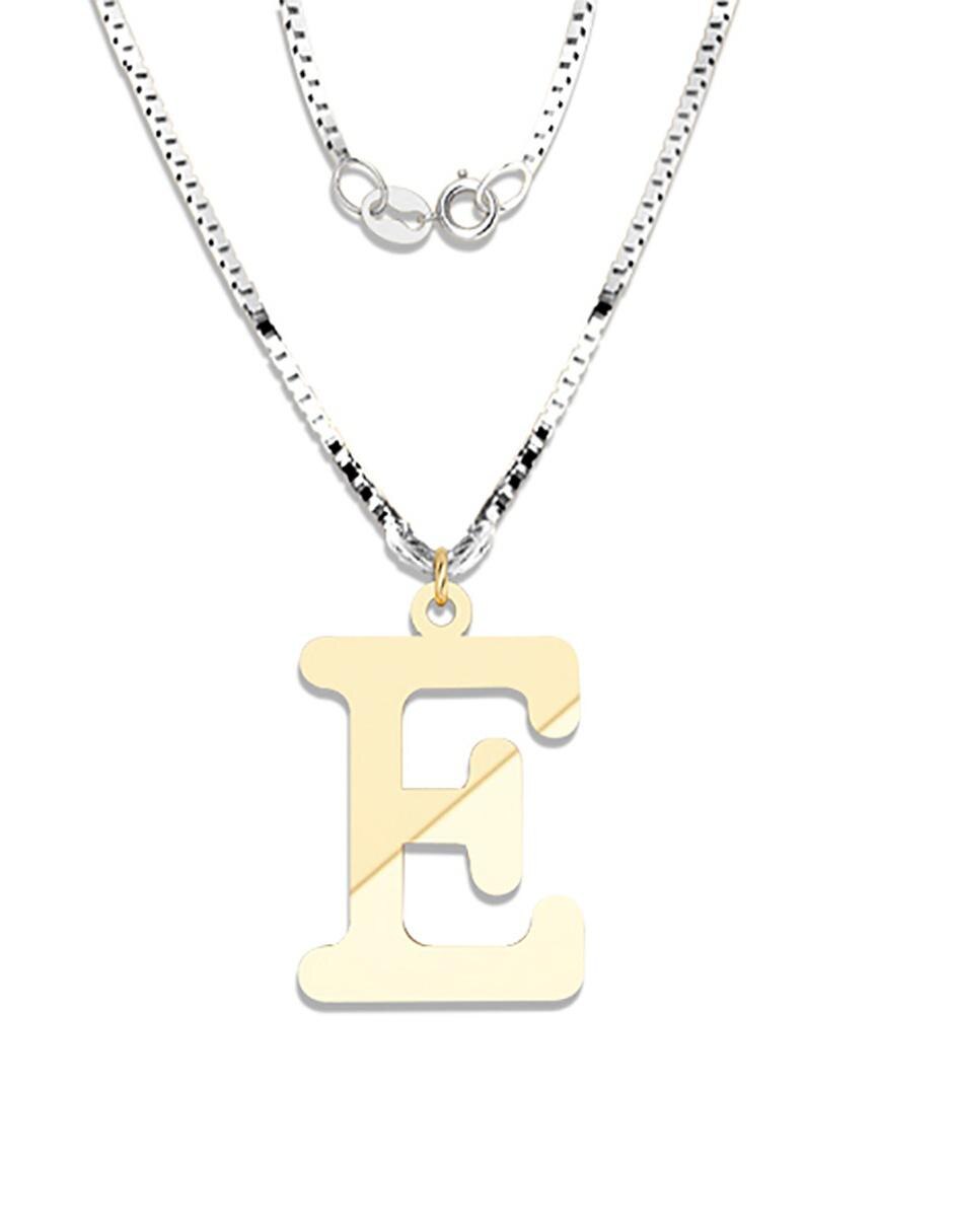 Dije de letras de oro amarillo 1